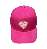 Baseball Hat - Chenille Diamond Patch